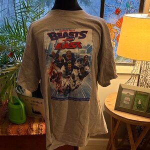 NFL Gray Logo Tee with Black Print